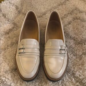 Elegant Cream Loafers for Women
